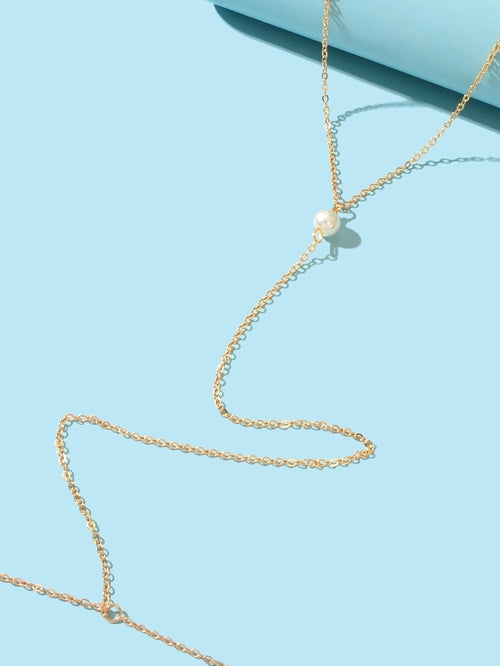 Gold Sexy Body Chain Thin Bra Bikini Waist Belly Beach Minimalist Body